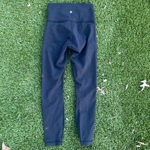 Lululemon Wunder Under Black Leggings 25"